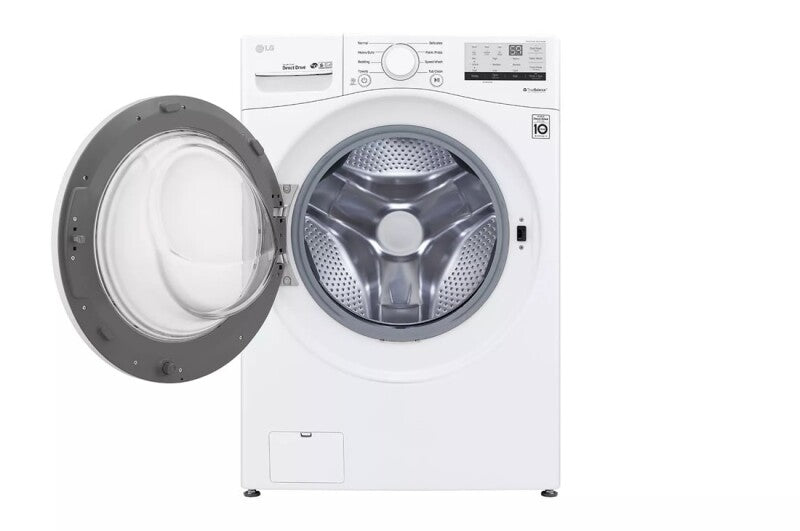 LG 4.5 Cu. Ft. Ultra Large Front Load Washer - White (WM3400CW)