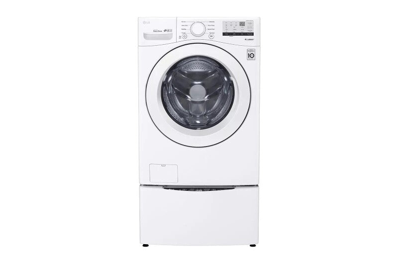 LG 4.5 cu. ft. Ultra Large Front Load Washer - White (WM3400CW)