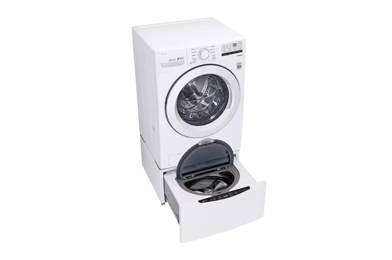 LG 4.5 cu. ft. Ultra Large Front Load Washer - White (WM3400CW)