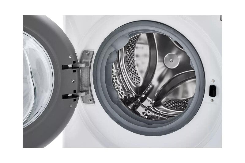 LG 2.4 Cu. Ft. Smart Wi-fi Enabled Compact Front Load All-in-one Washer/dryer Combo With Built-in Intelligence - White (WM3555HWA)