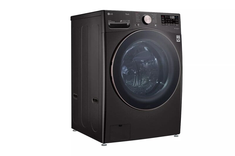 LG 4.5 Cu. Ft. Ultra Large Capacity Front Load Washer - Black Steel - Black Steel (WM4000HBA)