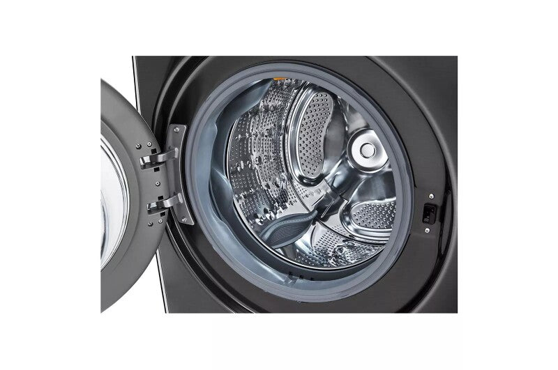 LG 4.5 cu. ft. Ultra Large Capacity Smart wi-fi Enabled Front Load Washer with TurboWash™ 360° and Built-In Intelligence - Black (WM4000HBA)