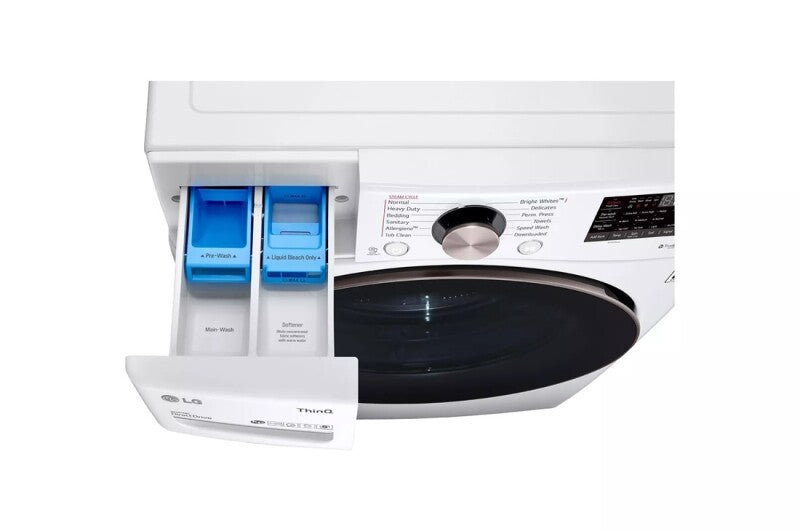 LG 4.5 Cu. Ft. Ultra Large Capacity Front Load Washer - White - White (WM4000HWA)