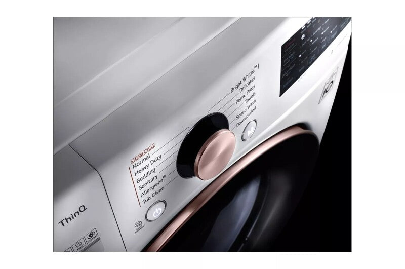 LG 4.5 Cu. Ft. Ultra Large Capacity Front Load Washer - White - White (WM4000HWA)