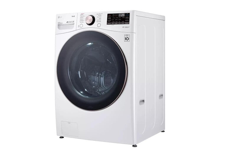LG 4.5 cu. ft. Ultra Large Capacity Smart wi-fi Enabled Front Load Washer with TurboWash™ 360° and Built-In Intelligence - White (WM4000HWA)