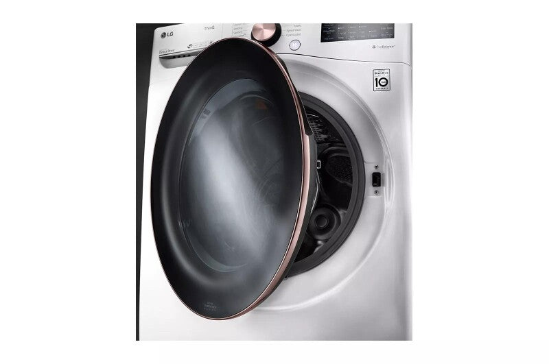 LG 4.5 cu. ft. Ultra Large Capacity Smart wi-fi Enabled Front Load Washer with TurboWash™ 360° and Built-In Intelligence - White (WM4000HWA)