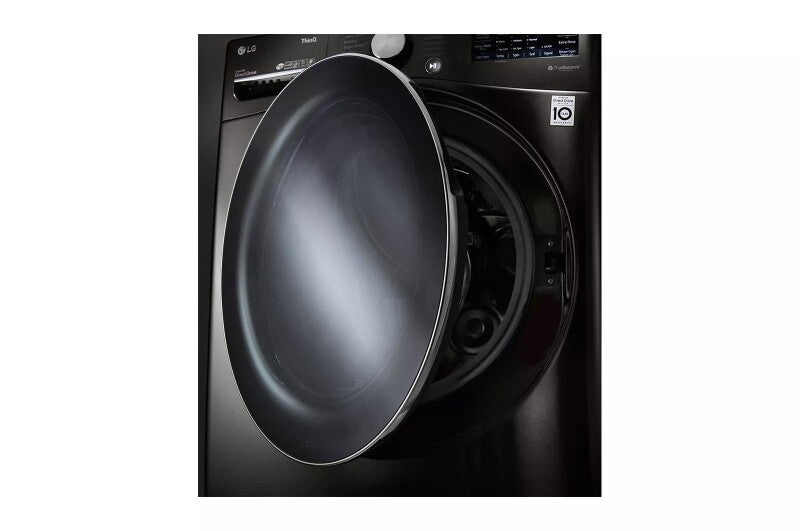 LG 5.0 cu. ft. Front Load Washer with TurboWash™ 360° and Built-In Intelligence (WM4200HBA) - Black (WM4200HBA)