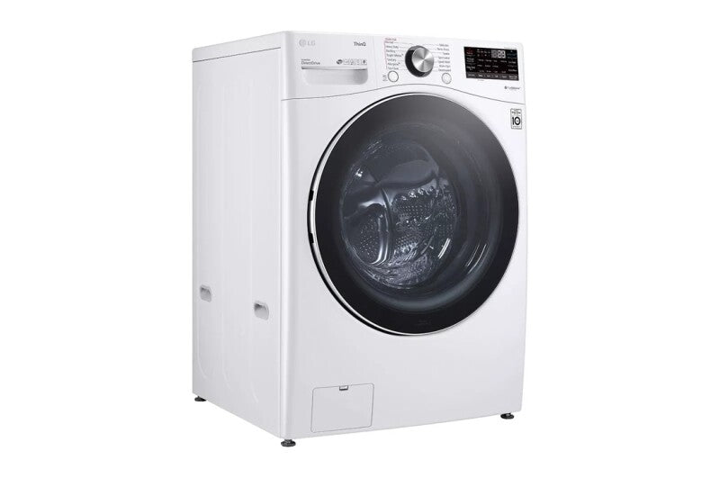 LG 5.0 cu. ft. Front Load Washer with TurboWash™ 360° and Built-In Intelligence (WM4200HWA) - White (WM4200HWA)
