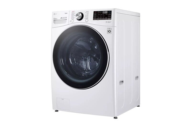 LG 5.0 Cu. Ft. Mega Capacity Smart Wi-fi Enabled Front Load Washer With Turbowash™ 360° And Built-in Intelligence - White (WM4200HWA)