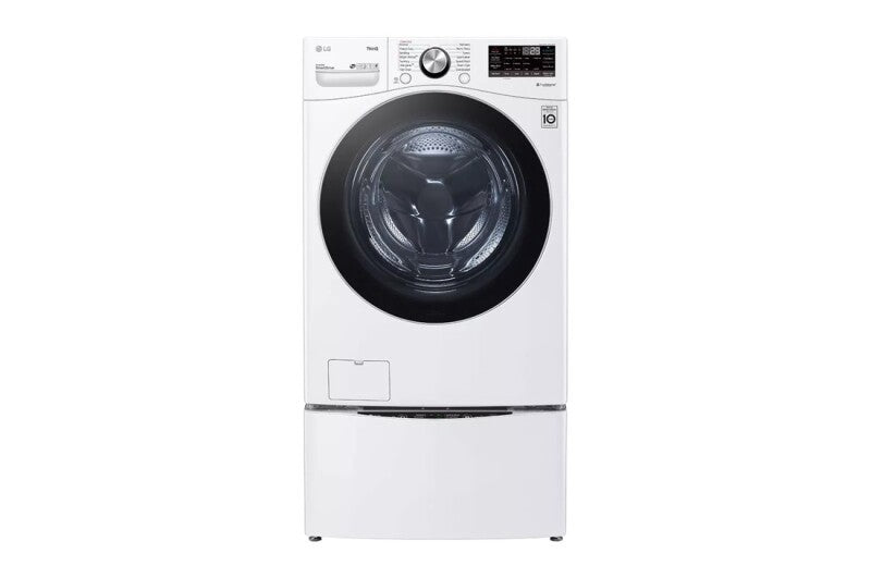 LG 5.0 Cu. Ft. Mega Capacity Smart Wi-fi Enabled Front Load Washer With Turbowash™ 360° And Built-in Intelligence - White (WM4200HWA)