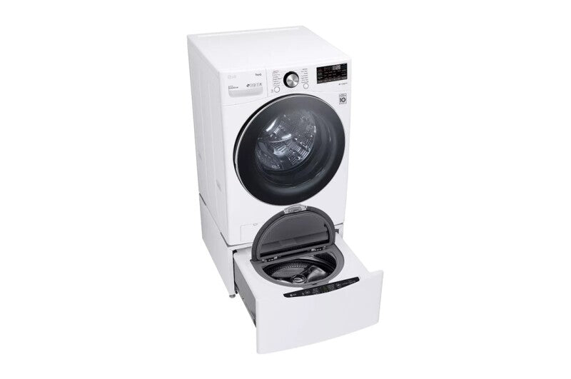 LG 5.0 cu. ft. Front Load Washer with TurboWash™ 360° and Built-In Intelligence (WM4200HWA) - White (WM4200HWA)