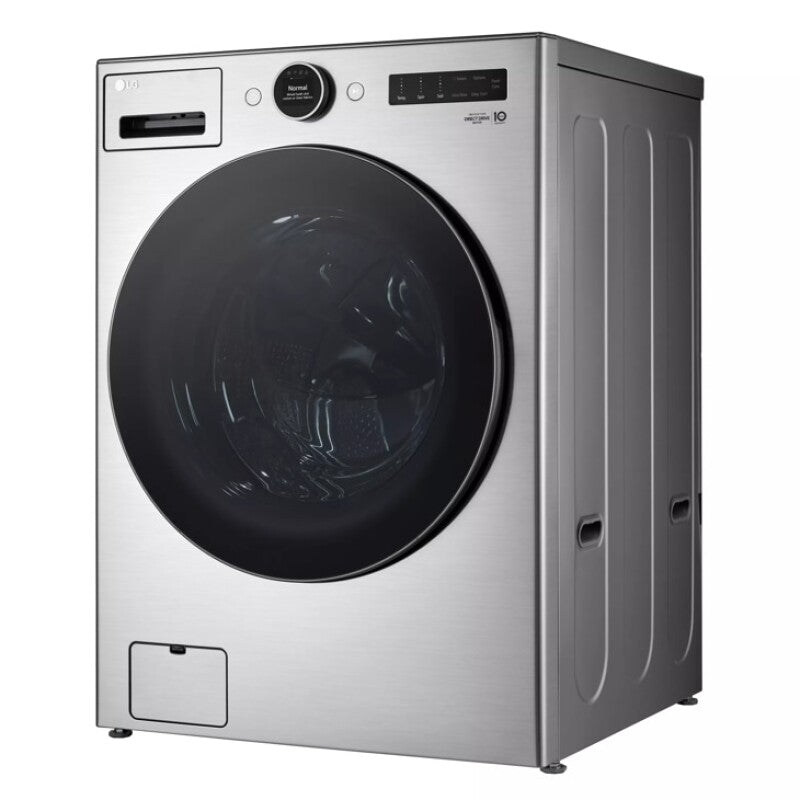 LG 4.5 Cu. Ft. Capacity Smart Front Load Energy Star Washer With Turbowash® 360° And Ai Dd® Built-in Intelligence - Graphite Steel (WM5500HVA)