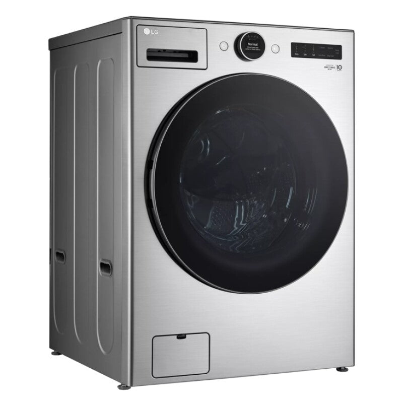 LG 4.5 cu. ft. Capacity Smart Front Load Washer with TurboWash® 360° and AI DD® Built-In Intelligence - Graphite Steel (WM5500HVA)