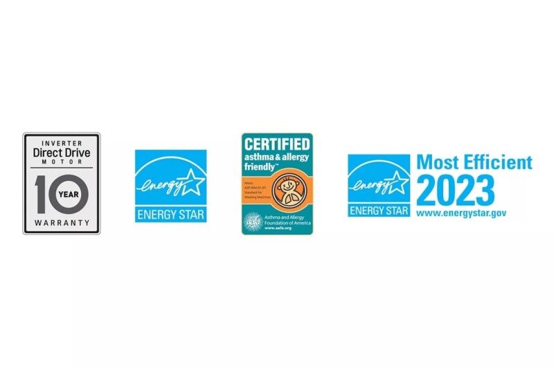 LG 4.5 cu. ft. Capacity Smart Front Load Washer with TurboWash® 360° and AI DD® Built-In Intelligence - Graphite Steel (WM5500HVA)