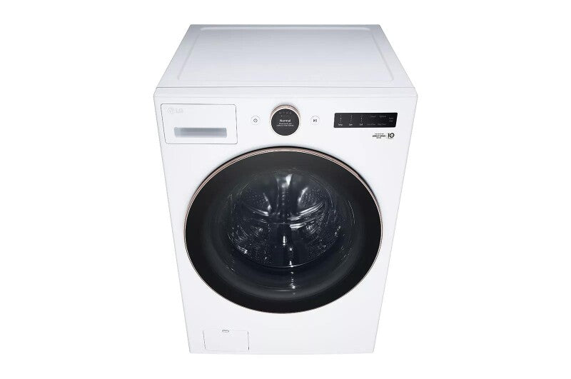 LG 5.0 cu. ft. Mega Capacity Smart Front Load Washer with TurboWash® 360° and AI DD® Built-In Intelligence - White (WM6500HWA)