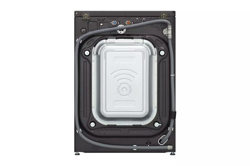 LG 5.0 cu. ft. Mega Capacity Smart Front Load Washer with AI DD® 2.0 Built-In Intelligence & TurboWash® 360° - Black Steel (WM6700HBA)