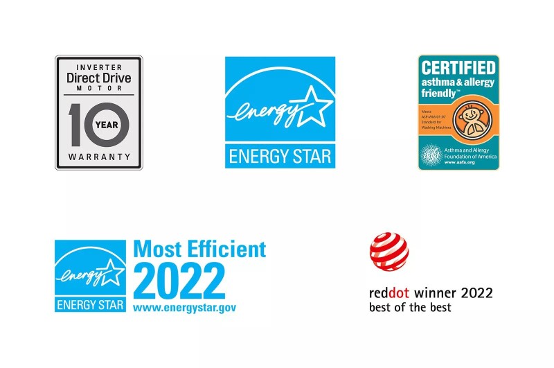 LG 5.0 cu. ft. Mega Capacity Smart Front Load Washer with AI DD® 2.0 Built-In Intelligence & TurboWash® 360° - Other (WM6700HBA)