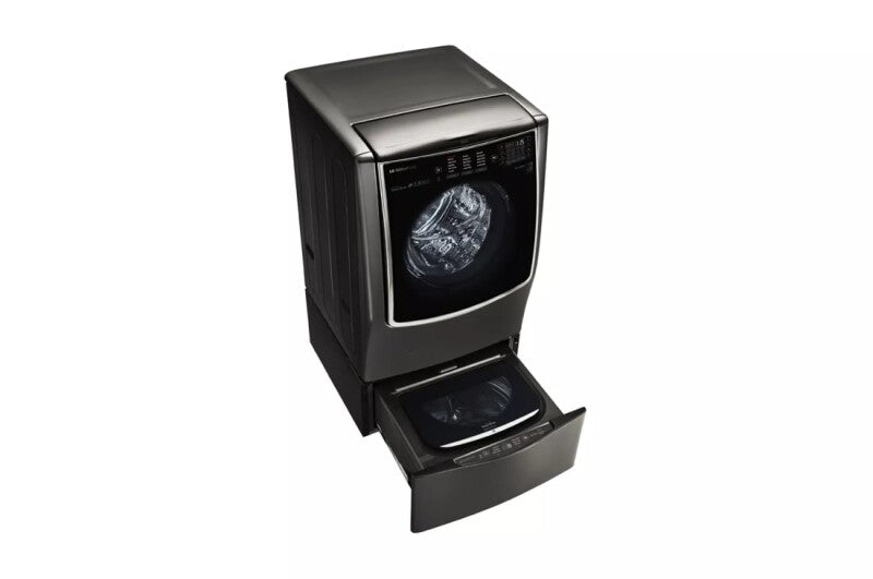 LG Signature LG SIGNATURE 5.8 cu. ft. Large Smart wi-fi Enabled Front Load Washer - Black Stainless (WM9500HKA)