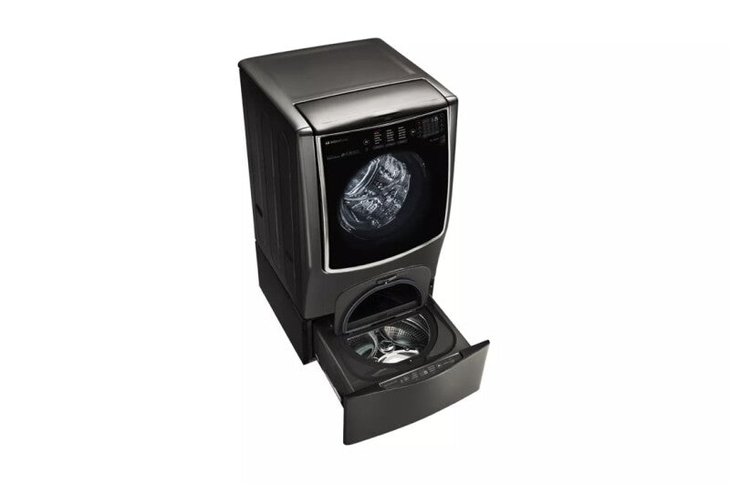LG Signature LG SIGNATURE 5.8 cu. ft. Large Smart wi-fi Enabled Front Load Washer - Black Stainless (WM9500HKA)