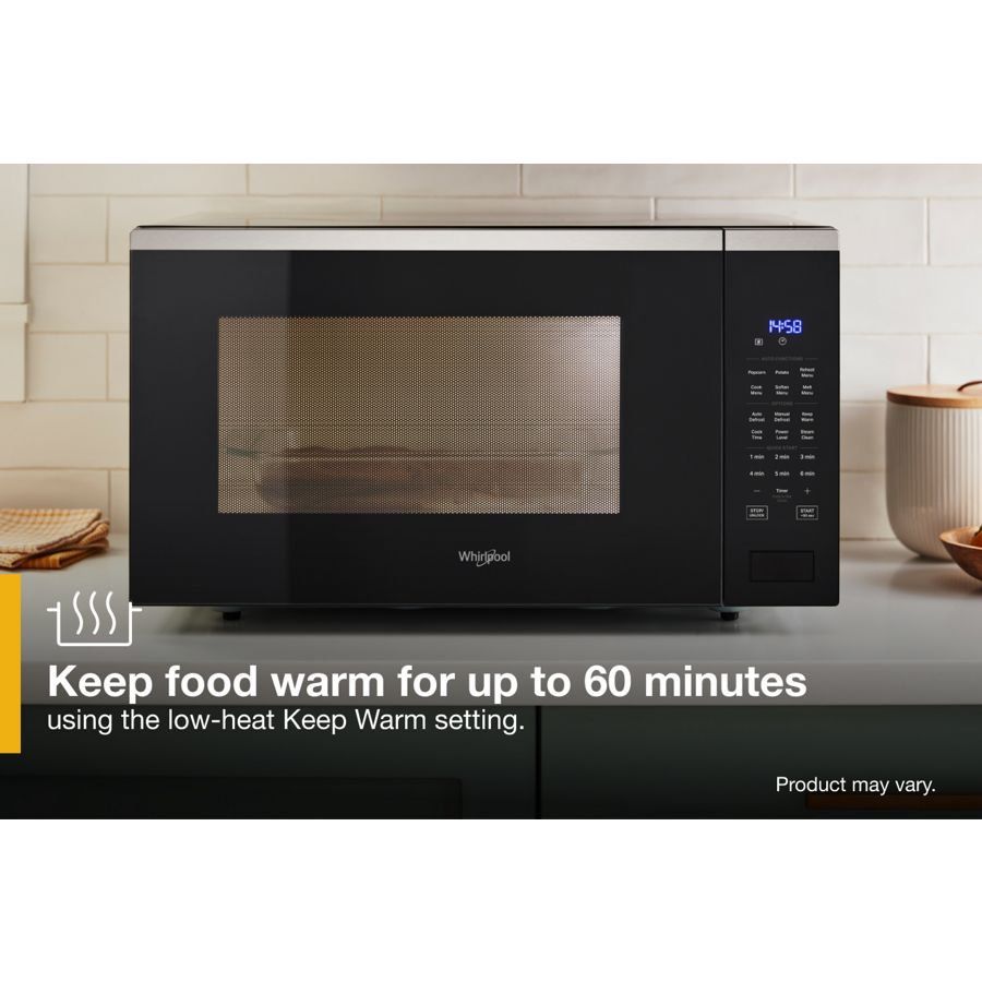 Whirlpool 1.6 cu. ft. Sensor Cooking Microwave - Stainless Steel (WMCS7022RS)