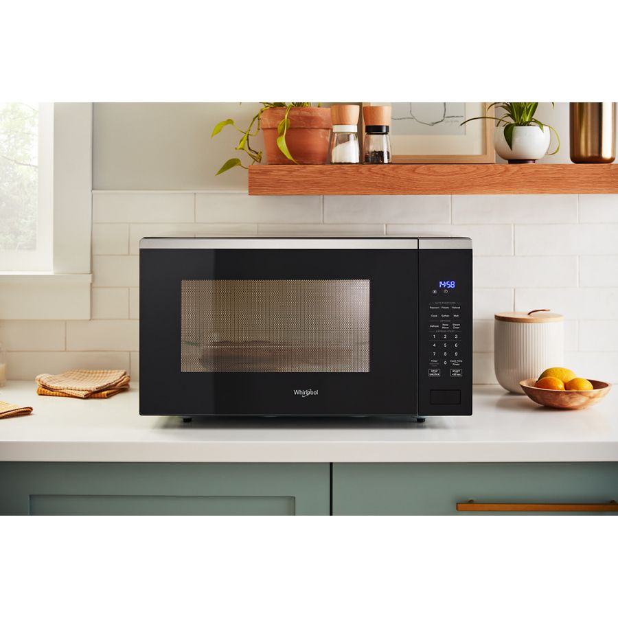 Whirlpool 1.6 cu. ft. Sensor Cooking Microwave - Stainless Steel (WMCS7022RS)
