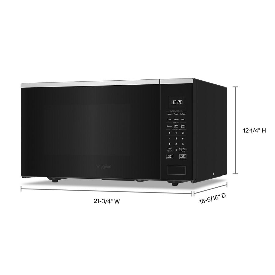 Whirlpool 1.6 cu. ft. Sensor Cooking Microwave - Stainless Steel (WMCS7022RS)