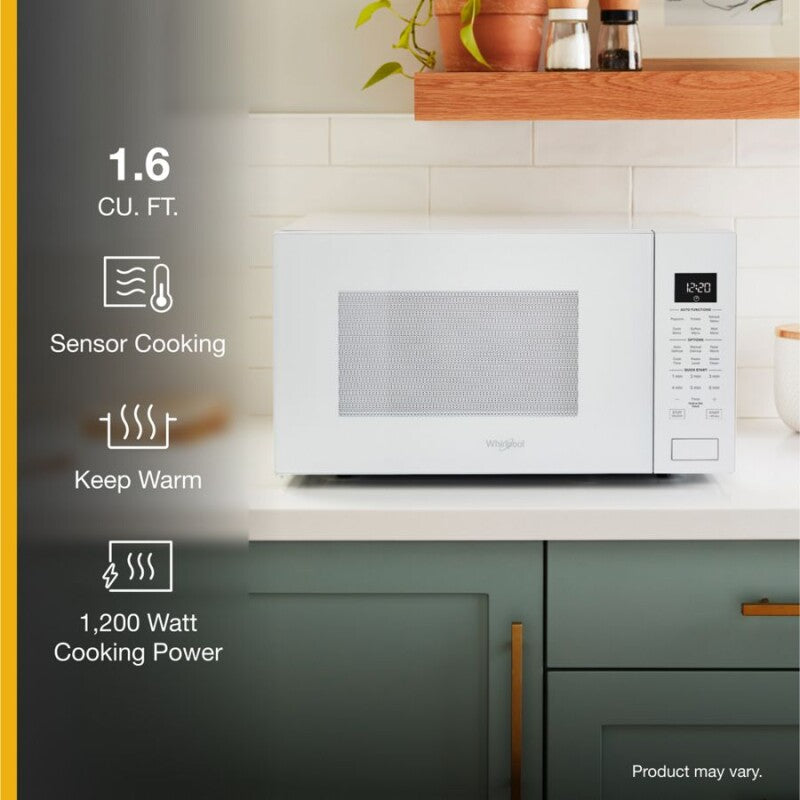 Whirlpool 1.6 cu. ft. Sensor Cooking Microwave - White (WMCS7022RW)