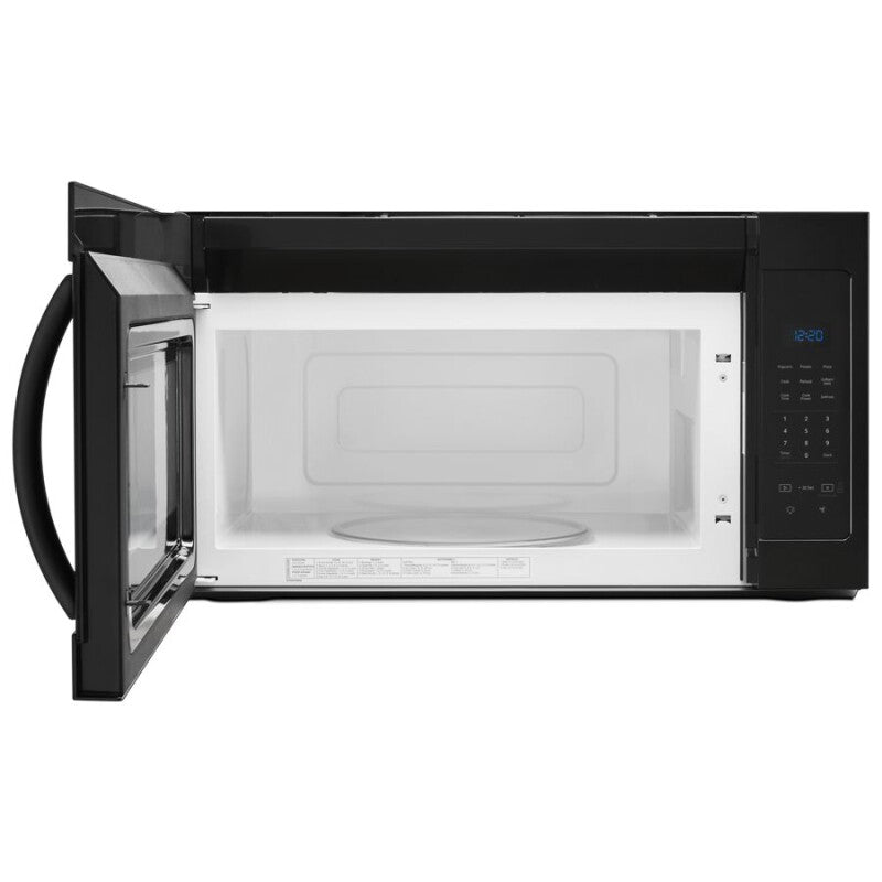 Whirlpool 1.7 cu. ft. Microwave Hood Combination with Electronic Touch Controls - Black (WMH31017HB)