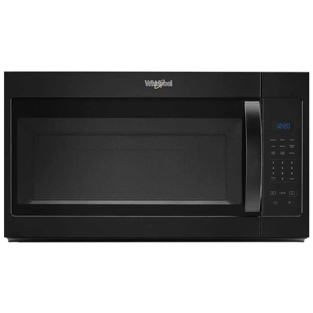 WHIRLPOOL 1.7 cu. ft. Microwave Hood Combination with Electronic Touch Controls - Black (WMH31017HB)