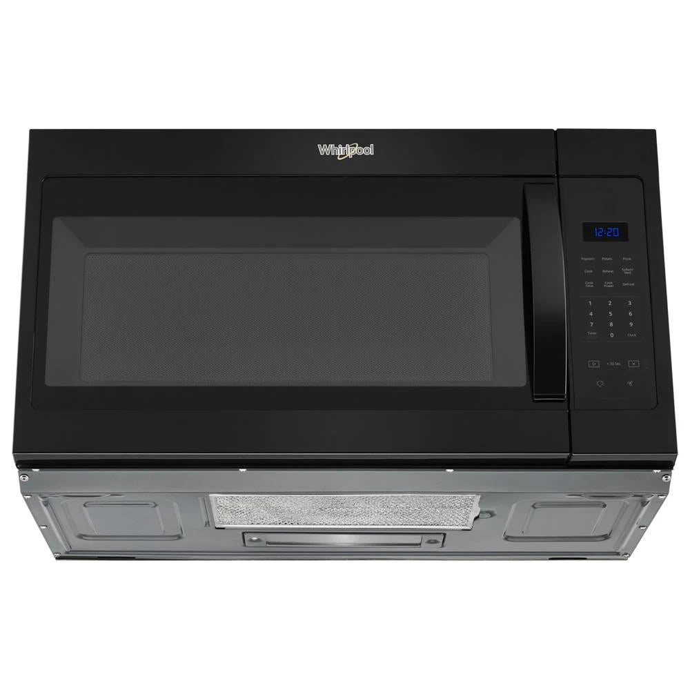 WHIRLPOOL 1.7 cu. ft. Microwave Hood Combination with Electronic Touch Controls - Black (WMH31017HB)