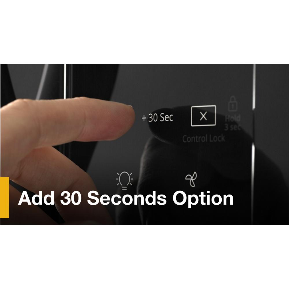 Whirlpool 1.7 cu. ft. Microwave Hood Combination with Electronic Touch Controls - Black (WMH31017HB)