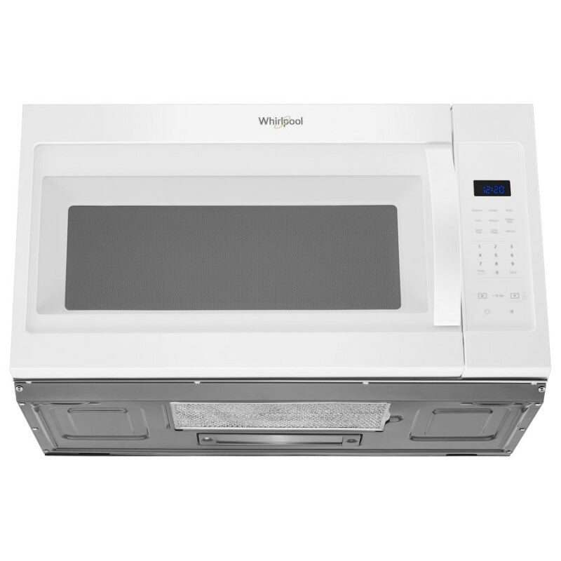 Whirlpool 1.7 cu. ft. Microwave Hood Combination with Electronic Touch Controls - White (WMH31017HW)