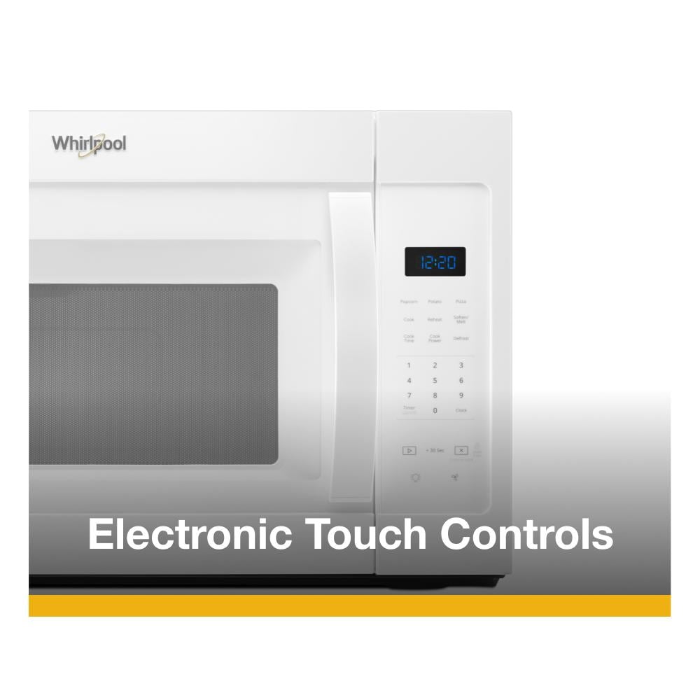 Whirlpool 1.7 cu. ft. Microwave Hood Combination with Electronic Touch Controls - White (WMH31017HW)