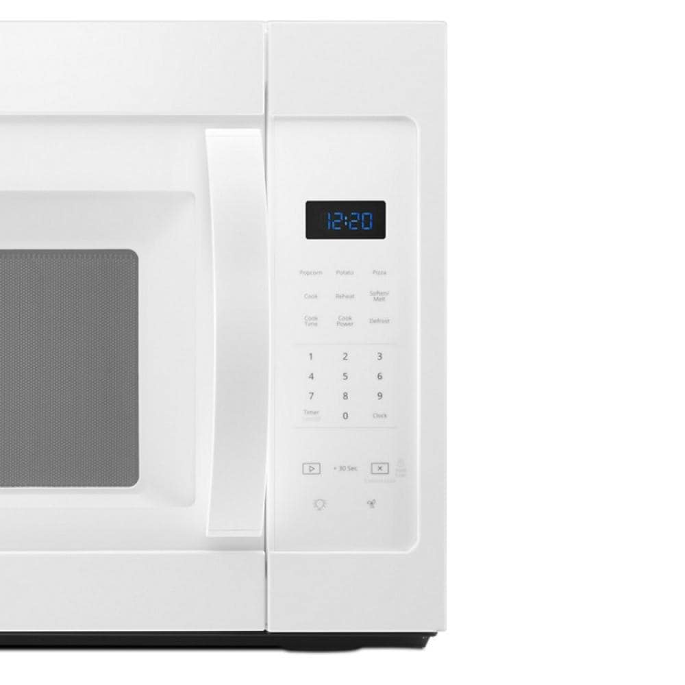 Whirlpool 1.7 cu. ft. Microwave Hood Combination with Electronic Touch Controls - White (WMH31017HW)