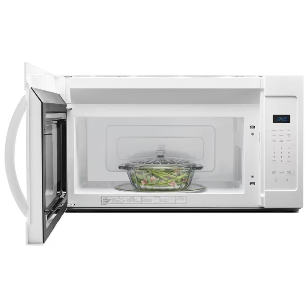 Whirlpool 1.7 cu. ft. Microwave Hood Combination with Electronic Touch Controls - White (WMH31017HW)