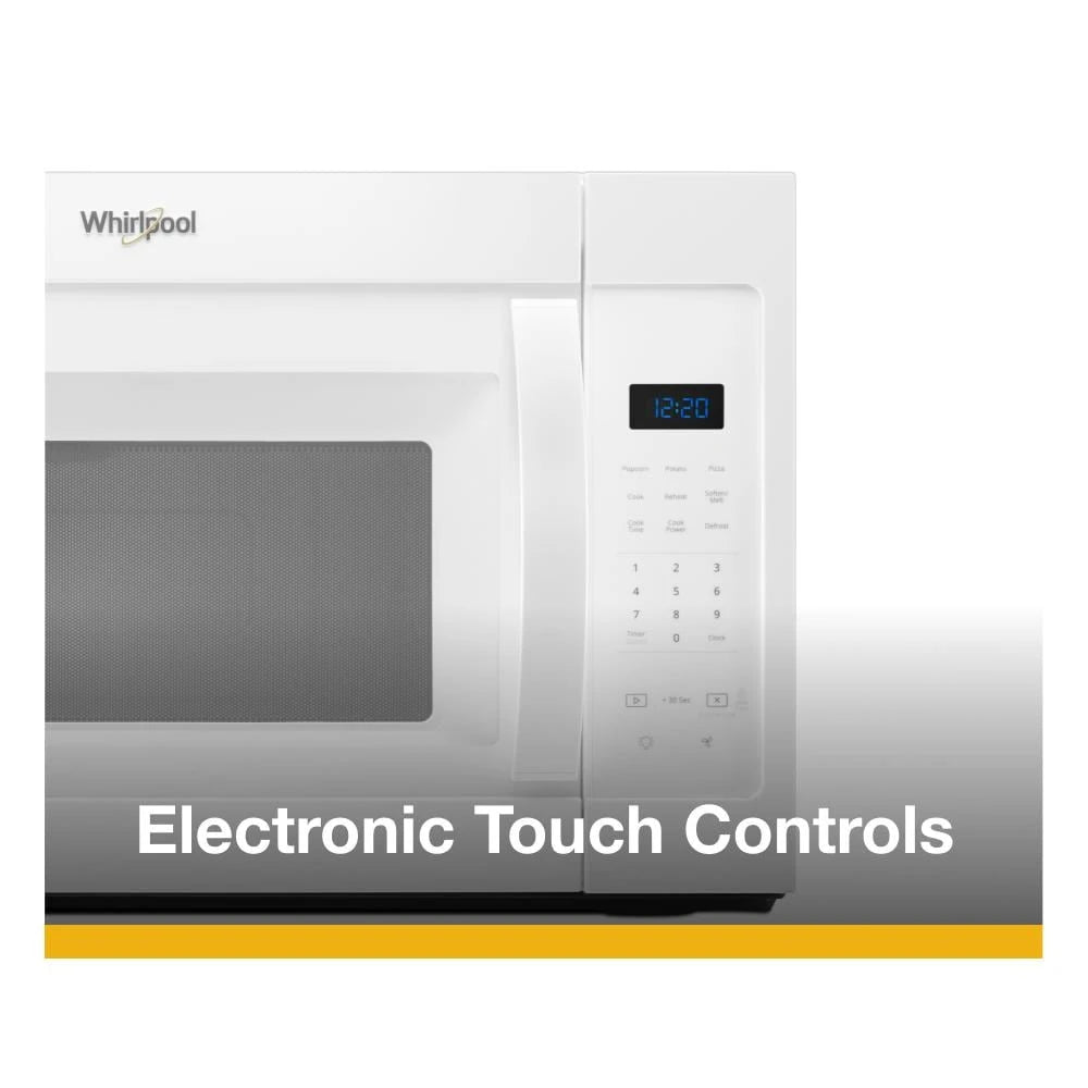 WHIRLPOOL 1.7 cu. ft. Microwave Hood Combination with Electronic Touch Controls - White (WMH31017HW)
