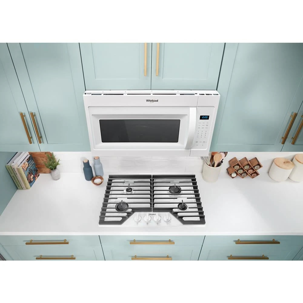 WHIRLPOOL 1.7 cu. ft. Microwave Hood Combination with Electronic Touch Controls - White (WMH31017HW)