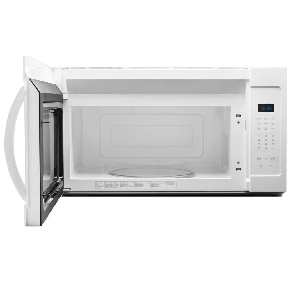 WHIRLPOOL 1.7 cu. ft. Microwave Hood Combination with Electronic Touch Controls - White (WMH31017HW)