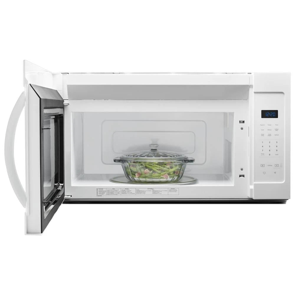 Whirlpool 1.7 cu. ft. Microwave Hood Combination with Electronic Touch Controls - White (WMH31017HW)
