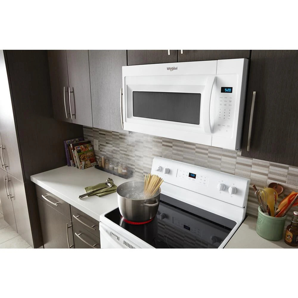 Whirlpool 1.7 cu. ft. Microwave Hood Combination with Electronic Touch Controls - White (WMH31017HW)