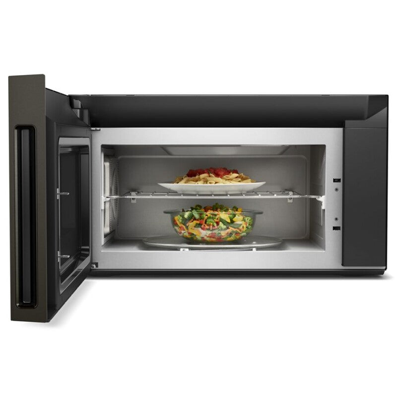 WHIRLPOOL 1.9 cu. ft. Smart Over-the-Range Microwave with Scan-to-Cook technology - Black Stainless (WMH78019HV)