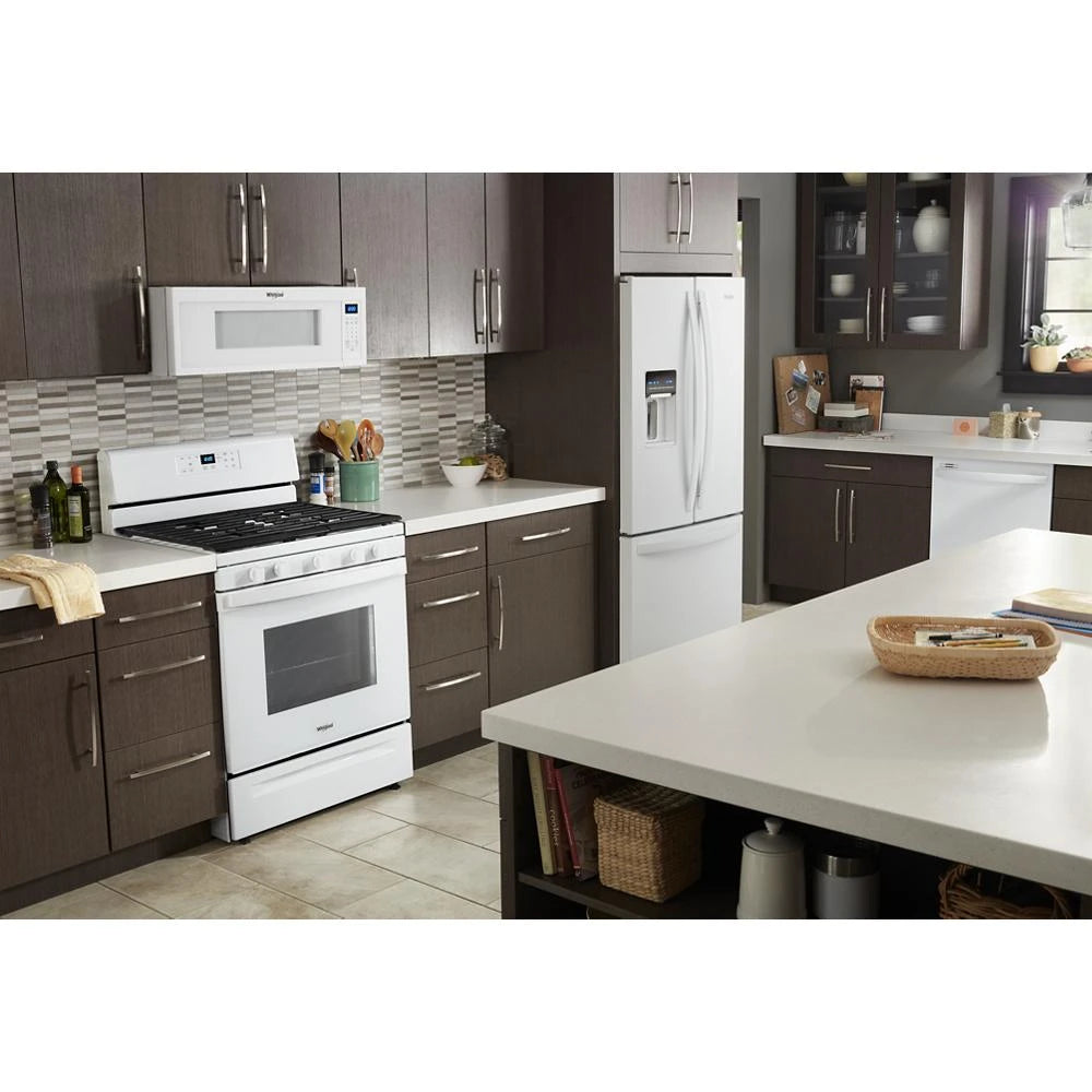 Whirlpool 1.1 cu. ft. Low Profile Microwave Hood Combination - White (WML35011KW)