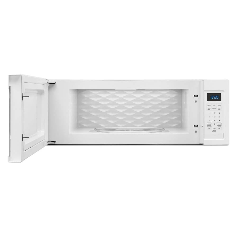 WHIRLPOOL 1.1 cu. ft. Low Profile Microwave Hood Combination - White (WML35011KW)