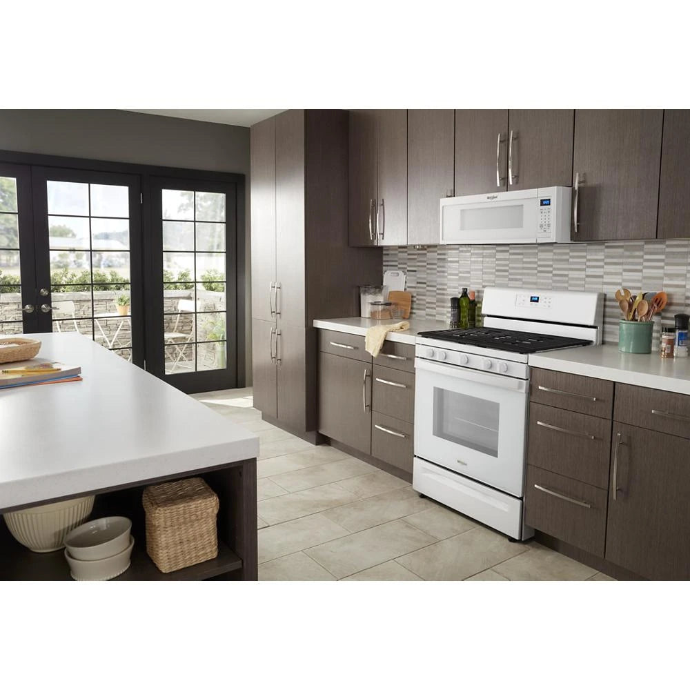 WHIRLPOOL 1.1 cu. ft. Low Profile Microwave Hood Combination - White (WML35011KW)