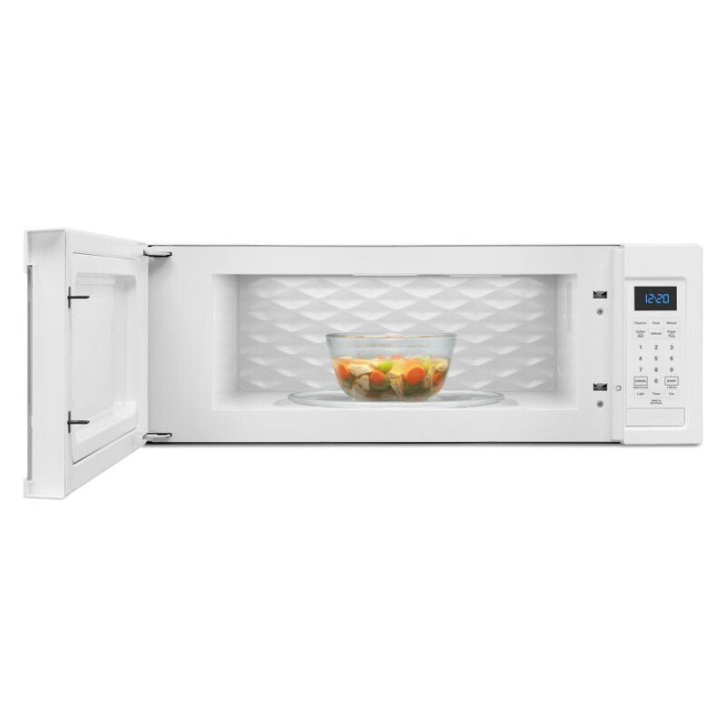 Whirlpool 1.1 cu. ft. Low Profile Microwave Hood Combination - White (WML35011KW)