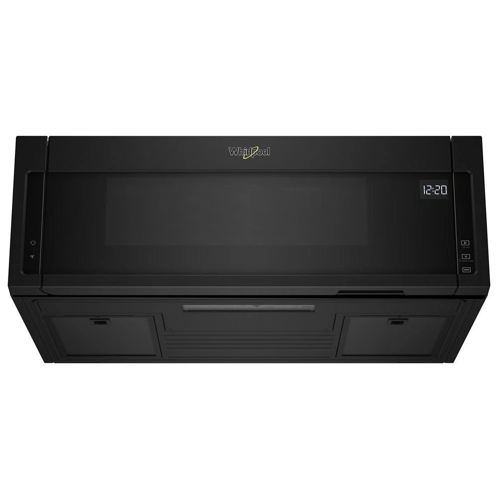 WHIRLPOOL 1.1 cu. ft. Low Profile Microwave Hood Combination - Black (WML55011HB)