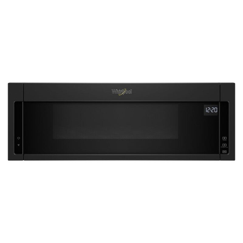 Whirlpool 1.1 cu. ft. Low Profile Microwave Hood Combination - Black (WML55011HB)
