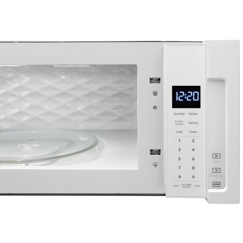 Whirlpool 1.1 cu. ft. Low Profile Microwave Hood Combination - White (WML55011HW)