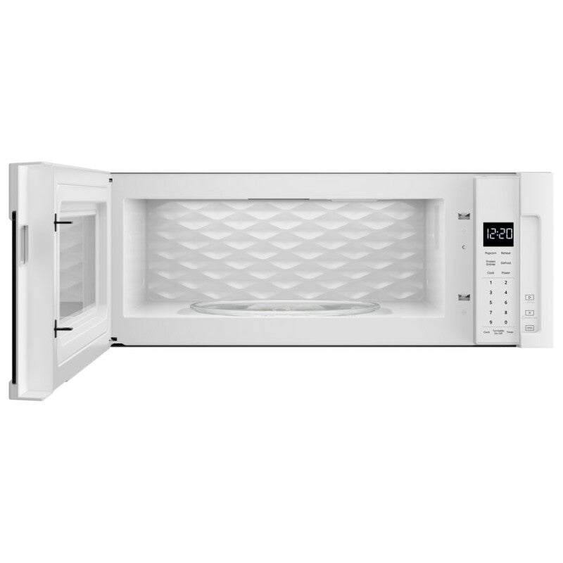 Whirlpool 1.1 cu. ft. Low Profile Microwave Hood Combination - White (WML55011HW)