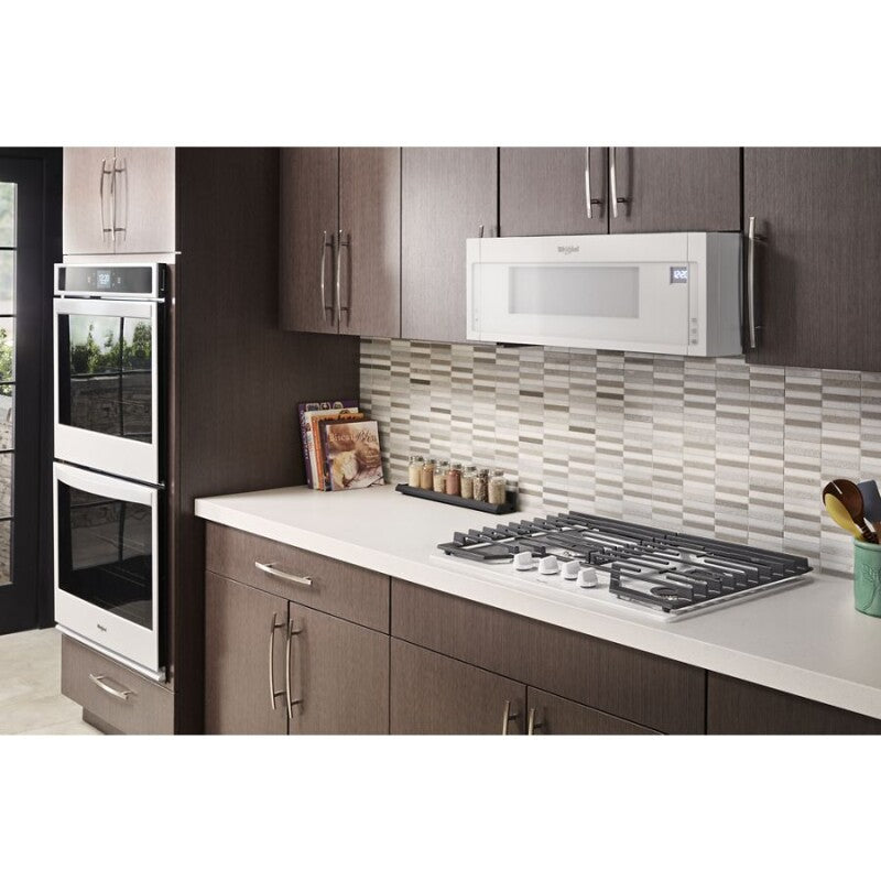 Whirlpool 1.1 cu. ft. Low Profile Microwave Hood Combination - White (WML55011HW)